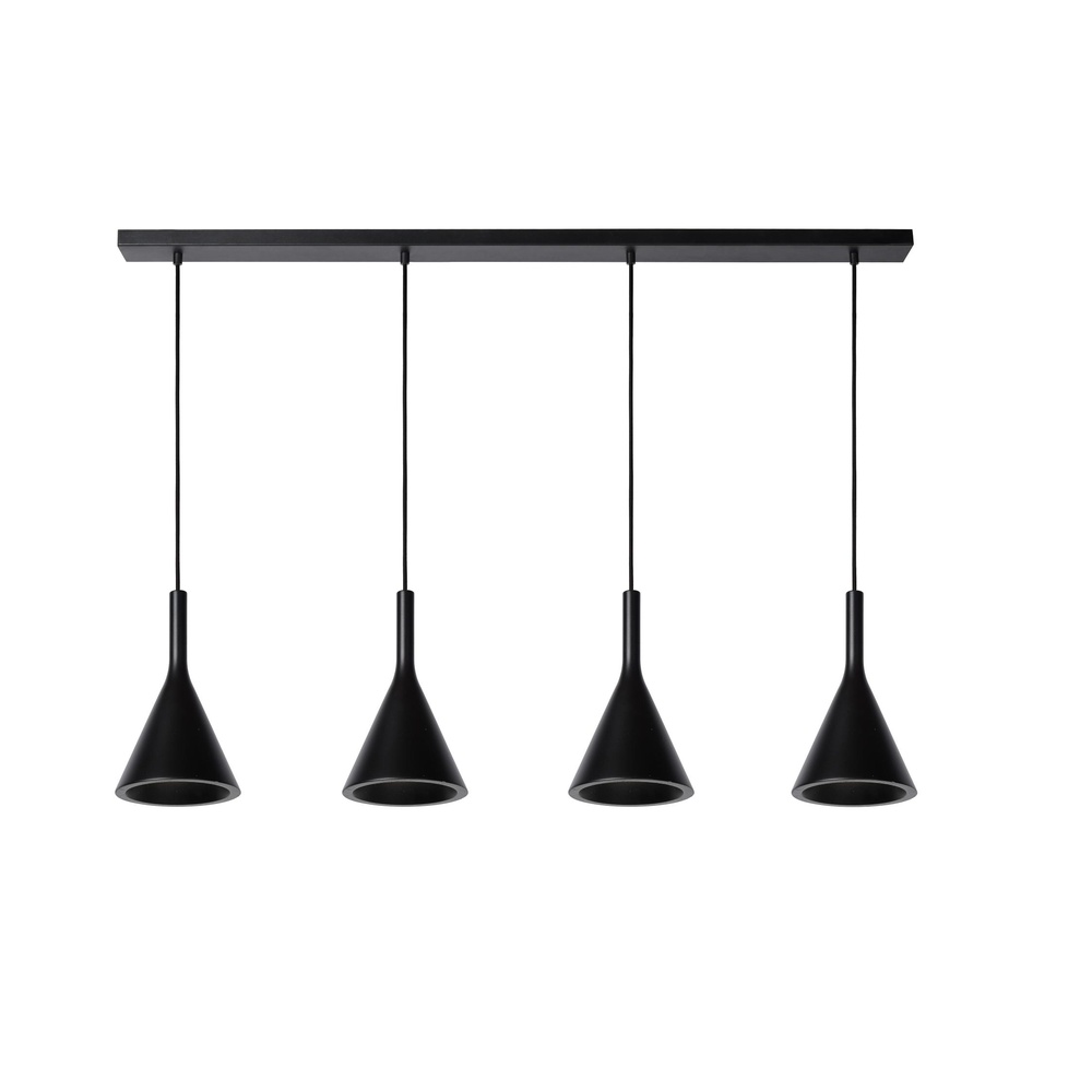 Lucide Design hanglampGipsy 4-lichts wit - 35410/04/30
